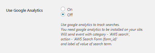 Google Analytics support