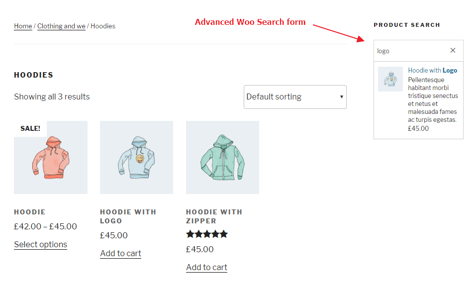 Limit search results by category for Advanced Woo Search plugin ajax block