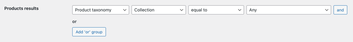Search results filtering rule based on ACF field value