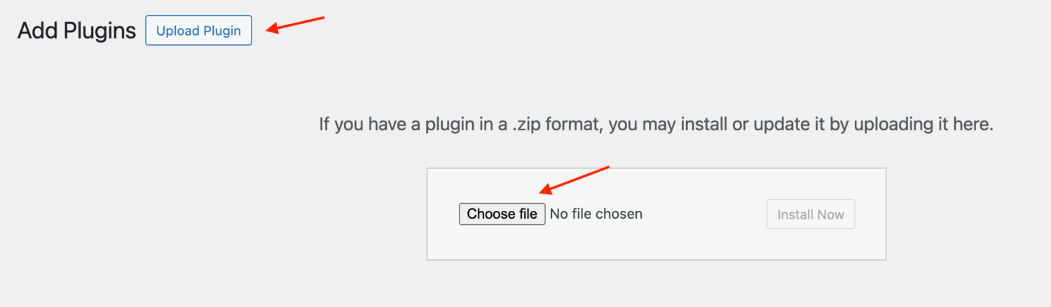 Screen to upload Advanced Woo Search PRO plugin