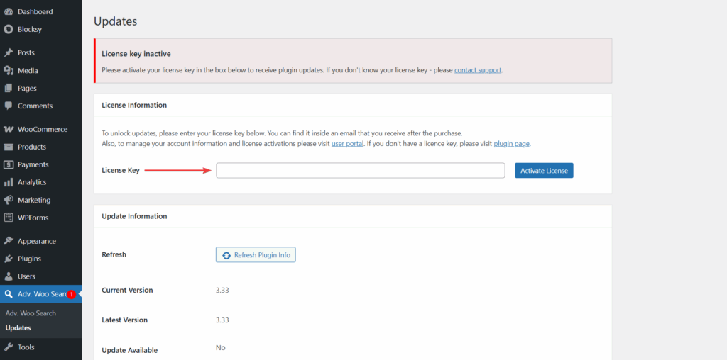 advanced woo search pro license key