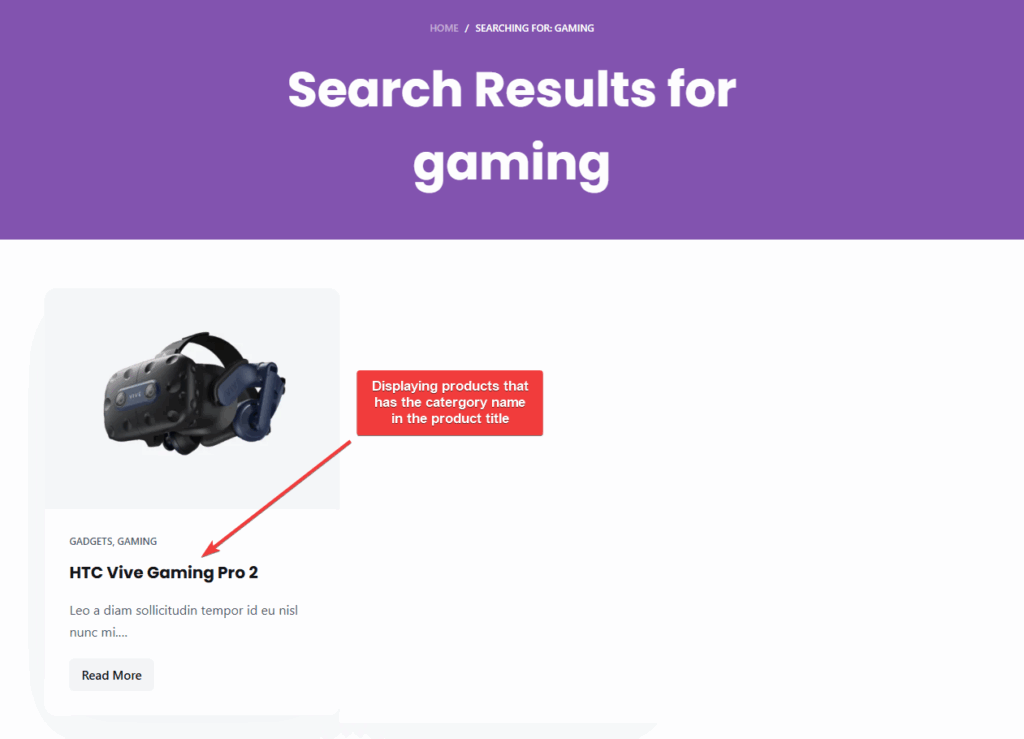 displaying products with category name in title - advanced woo search