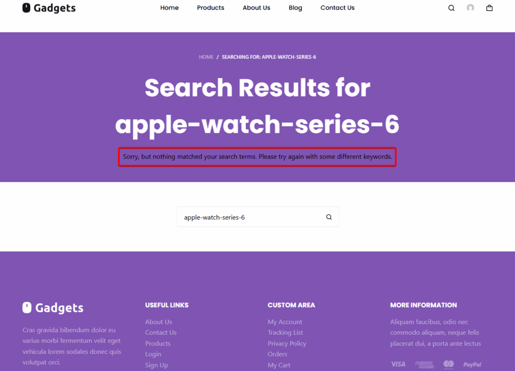no sku search in default woocommerce search forms