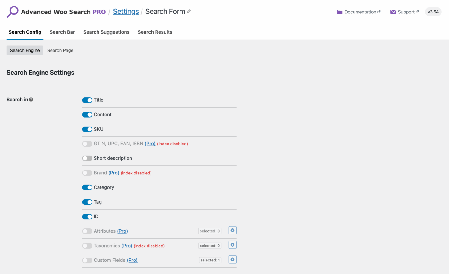 PRO features are disabled until the license key is active